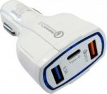 شارژر فندکی 20 وات سه پورت PD/QC3 مدل Q-011