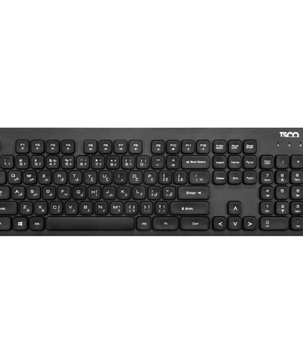 کیبورد بی سیم تسکو مدل TK 7003W با حروف فارسی
