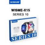 ساعت هوشمند ویسمی مدل WISME-X15 به همراه ایرپاد + 7 عدد بند - Image 5