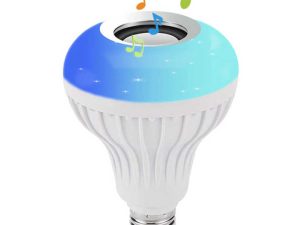 لامپ هوشمند و اسپیکر بلوتوثی مدل LED Music Blub