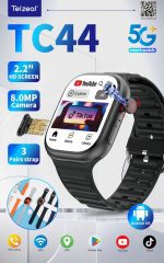 ساعت هوشمند Telzeal TC44 سیم کارت خور با حافظه 64 گیگ و رم 6 گیگابایت - تصویر 2